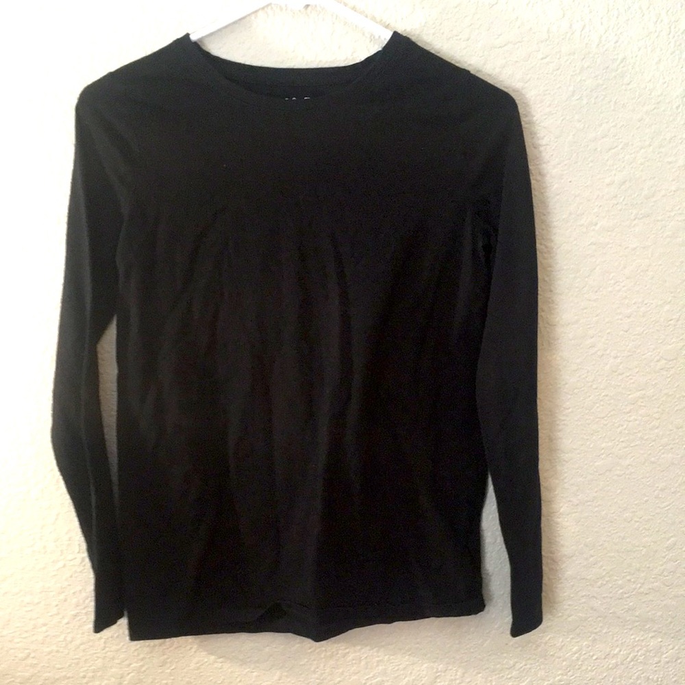 Girls xl black long sleeve shirt